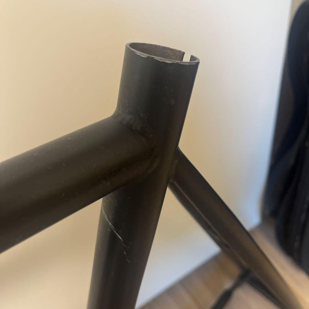 FUJI FEATHERピストバイク フレーム ブラック 560mm