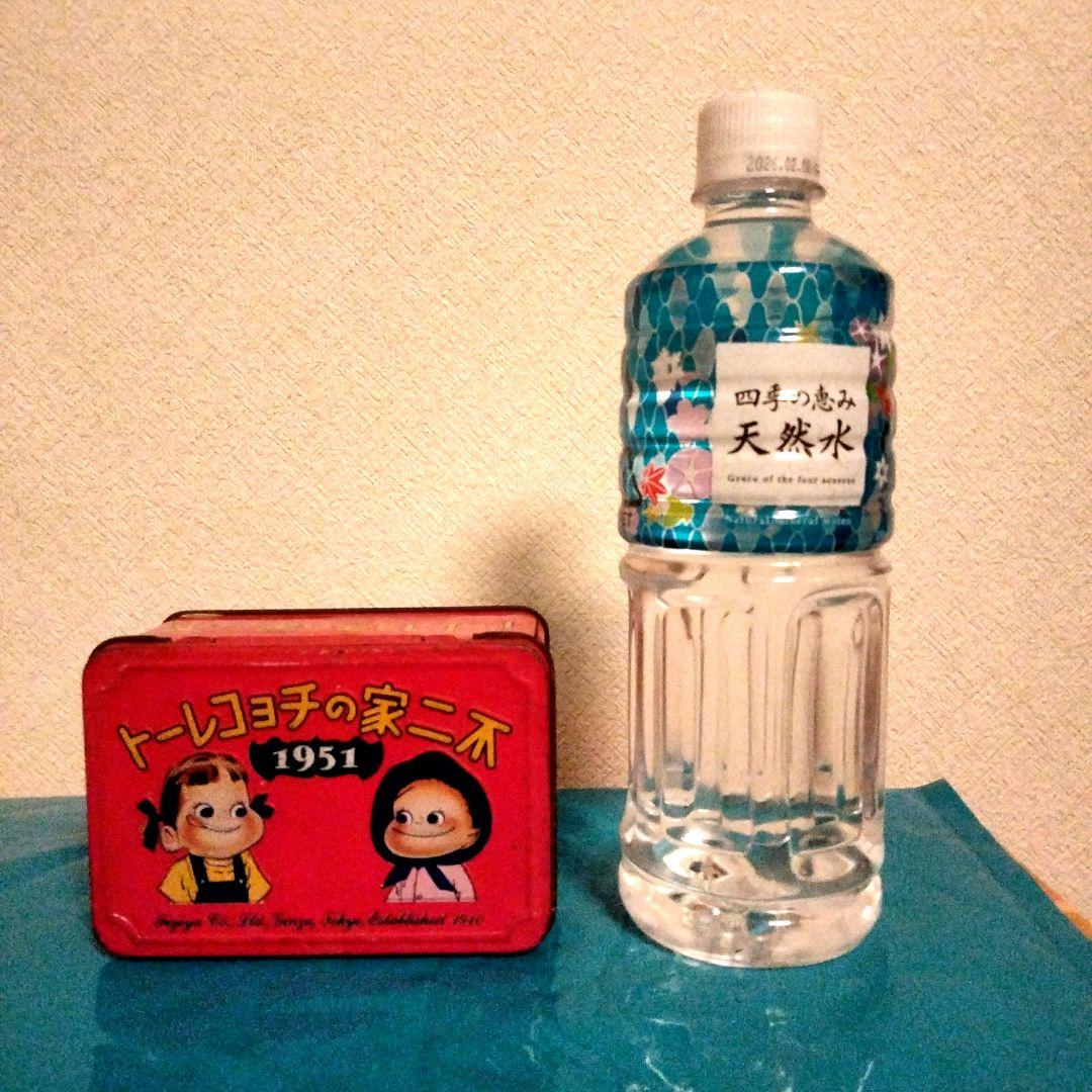 不二家 ぺこちゃん空缶