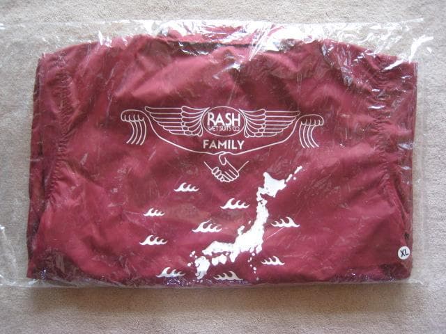 【新作】RASH WETSUITS 2024 コーチジャケット バーガンディー