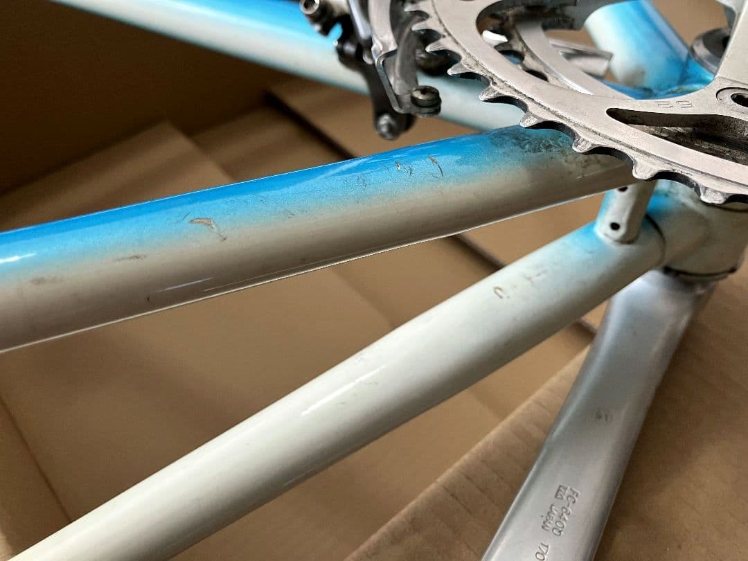 自転車 三連勝 フレーム SHIMANO600