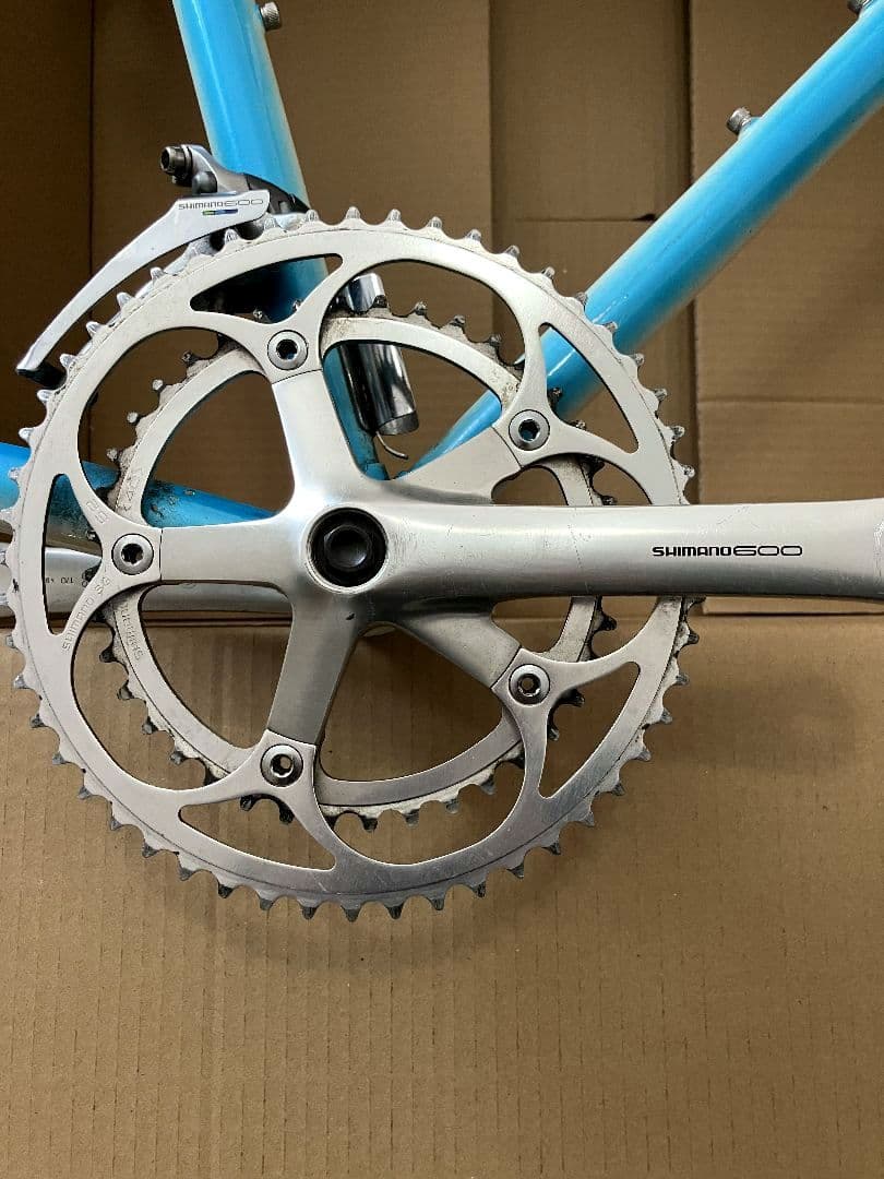 自転車 三連勝 フレーム SHIMANO600