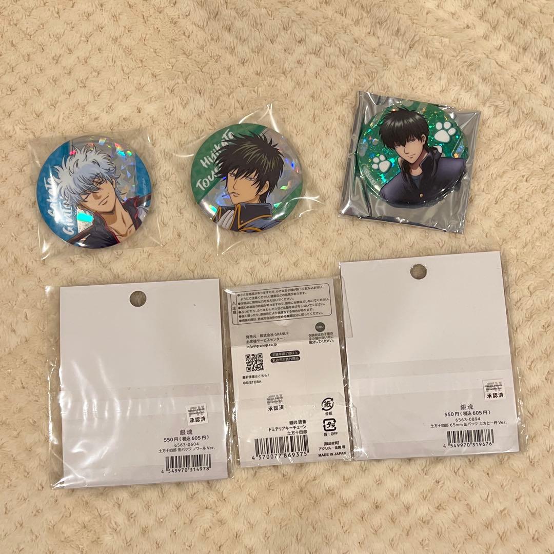 銀魂　アクスタ　缶バッジ　まとめ売り