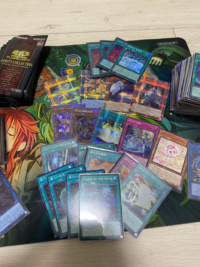 画像以外にも汎用カード多数！遊戯王OCGカードセットと未開封パック　まとめ売り