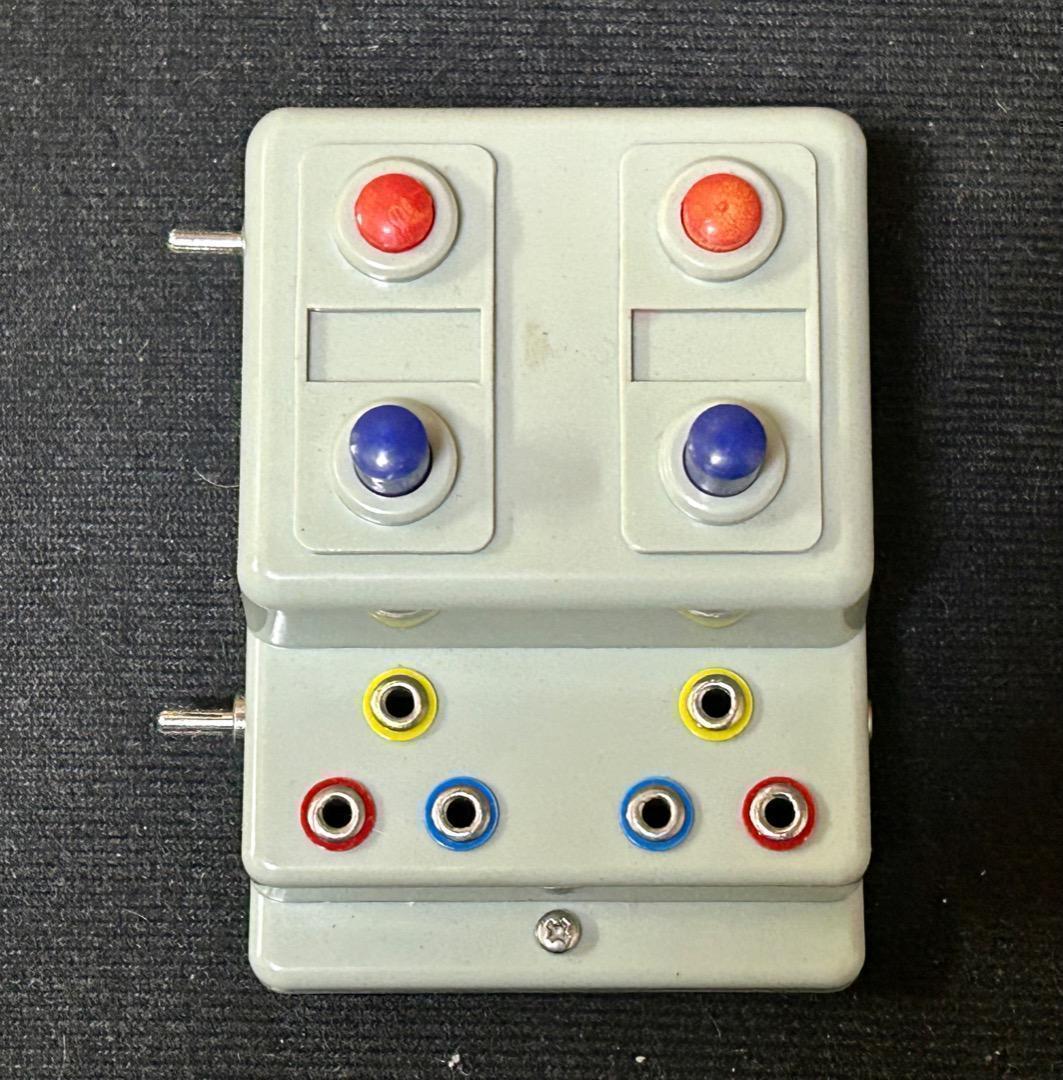 【レトロ鉄道模型】エンドウ製 Nゲージ用押しボタンスイッチ (8510)