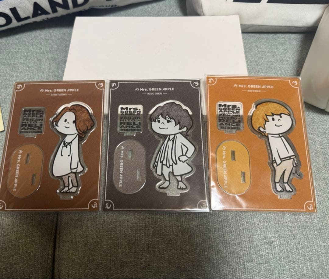 ミセスグリーンアップル ゼンジン アクリルスタンド　3セット