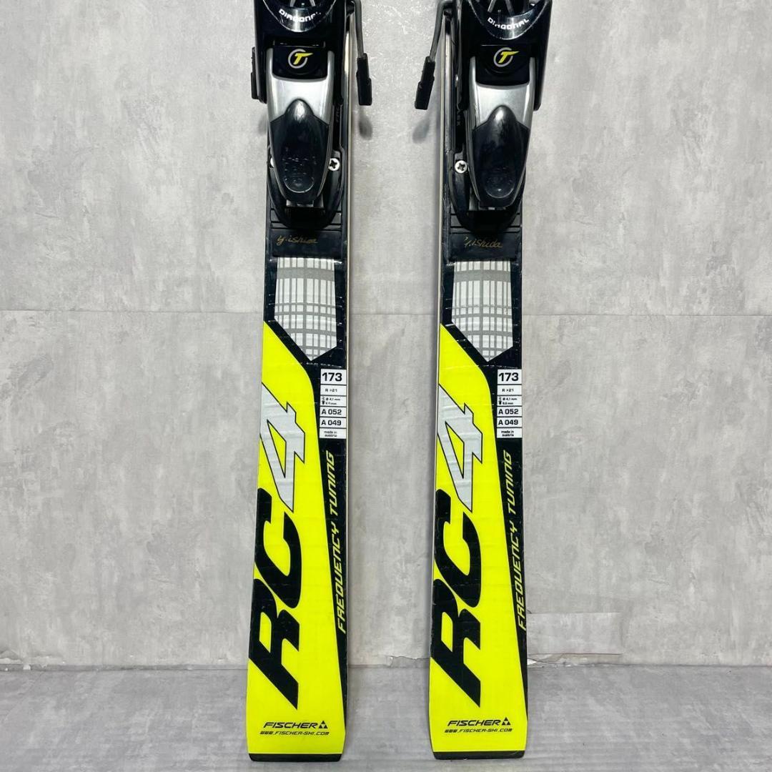フィッシャー FISCHER RC4 WC GS スキー板 173cm イエロー