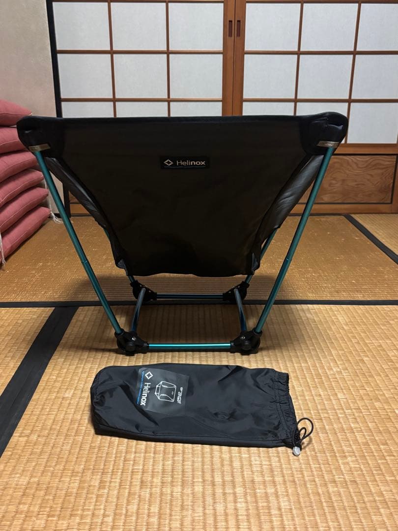 【Helinox】ground chairブラック