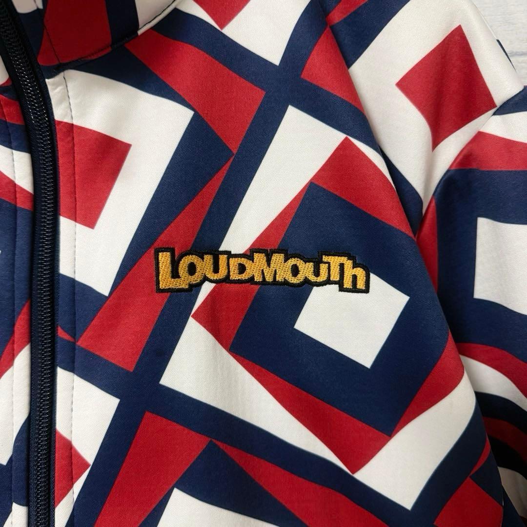 LOUDMOUTH ラウドマウス グラフィック 総柄 ジャージ ゴルフウェア L
