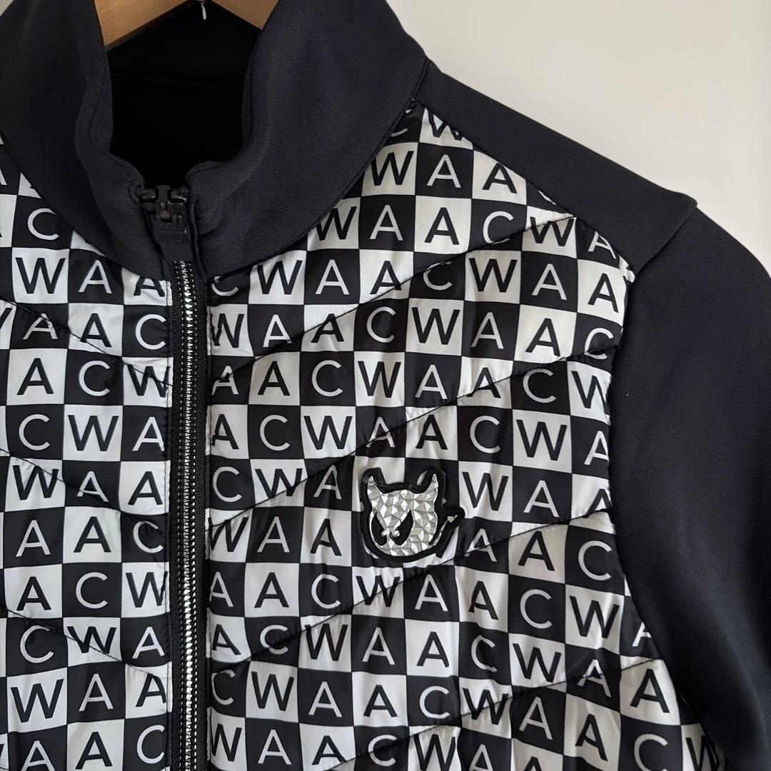 極美品✨ワック 中綿ブルゾン WAAC 白黒