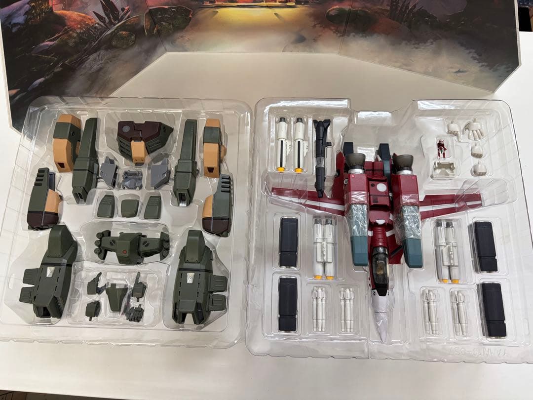 1/48VF-1J スーパーバルキリー & アーマーパーツ組み合わせ