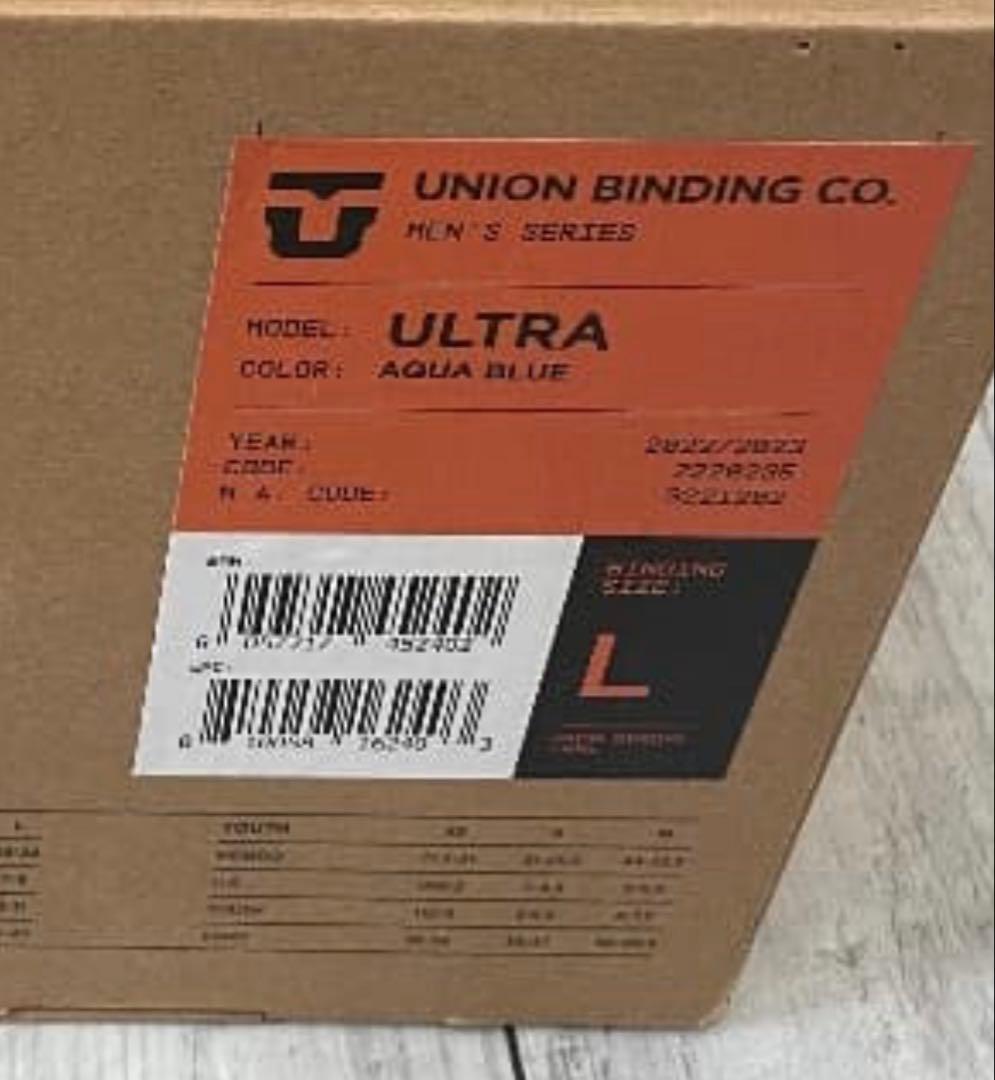 UNION スノーボード ビンディング ultra ウルトラ Lサイズ22-23