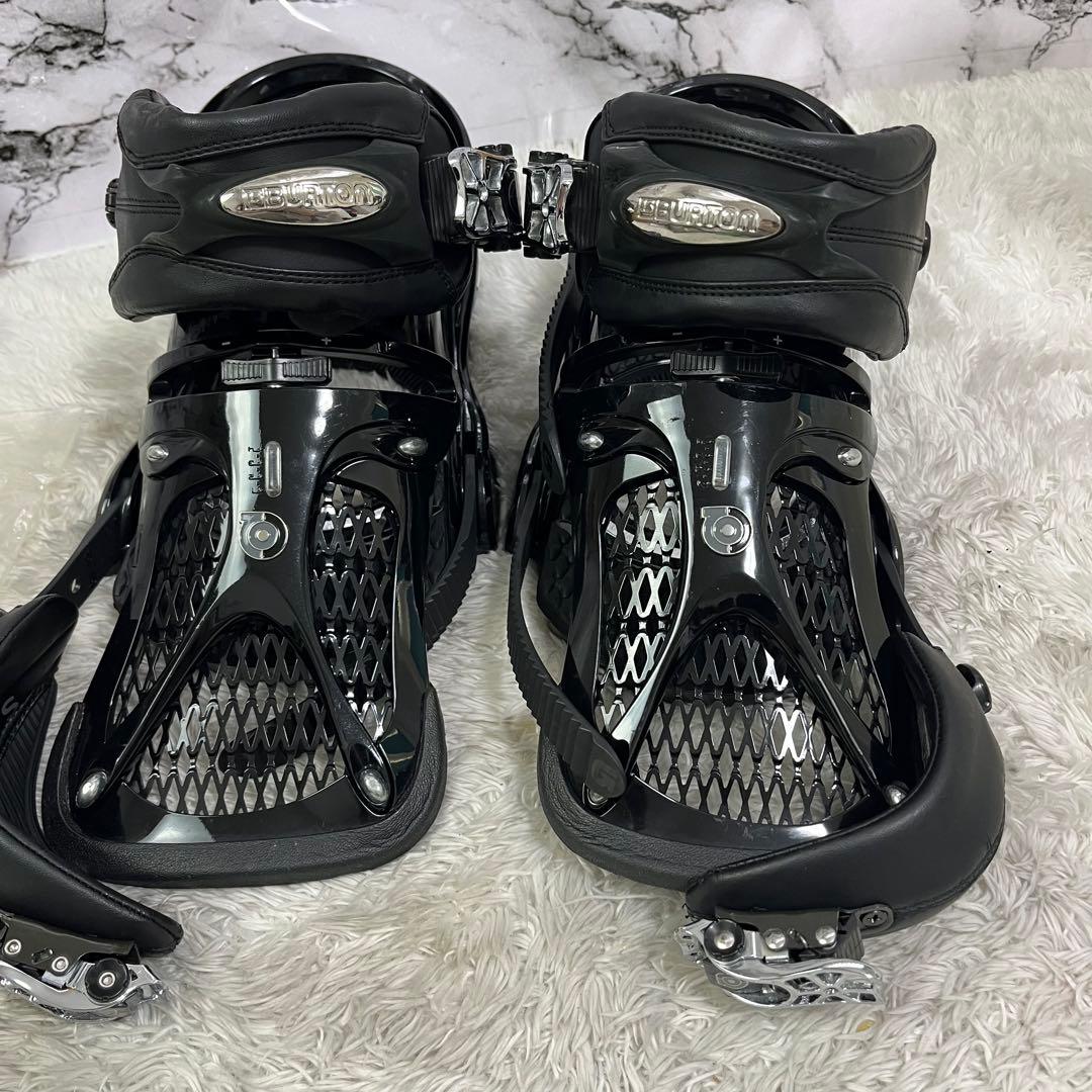BURTON スノーボード ビンディング ブラック バートン バインディング