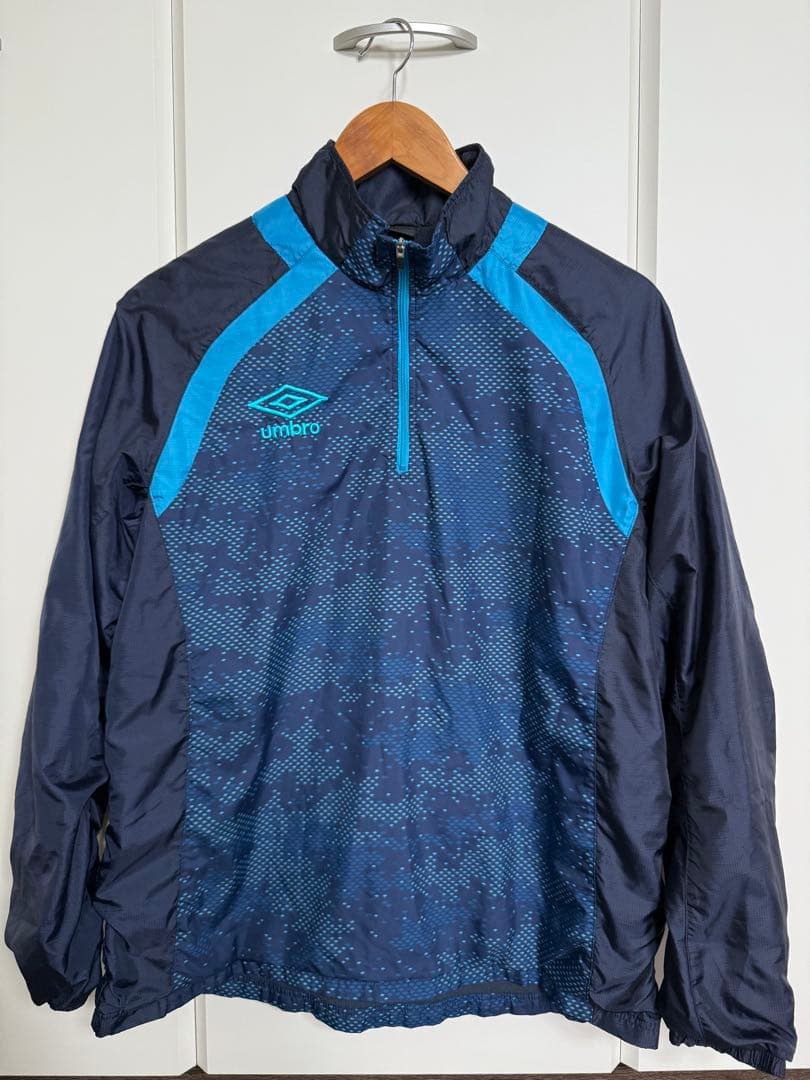 美品 アンブロ Umbro ピステ上下 ウィンドブレーカー 3点セット メンズL