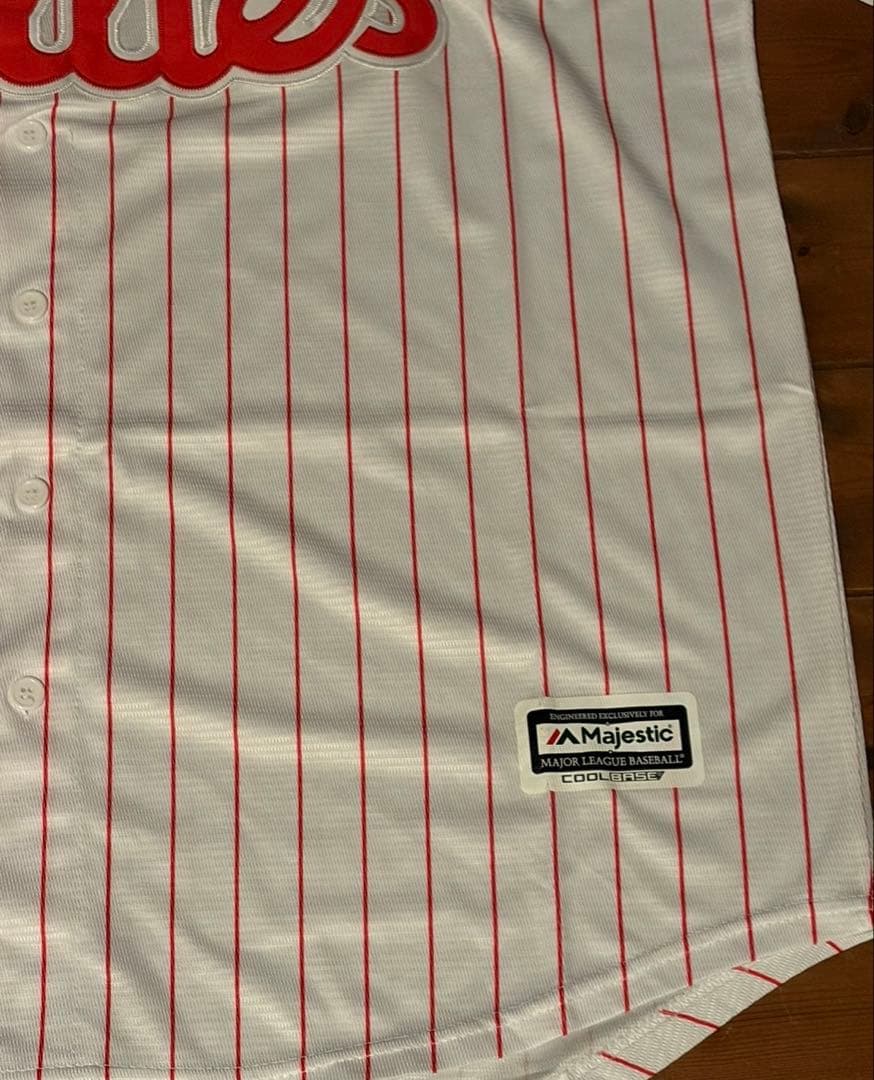 MLB フィリーズ　ブライス　ハーパー　ユニフォーム　XXXL マジェスティック