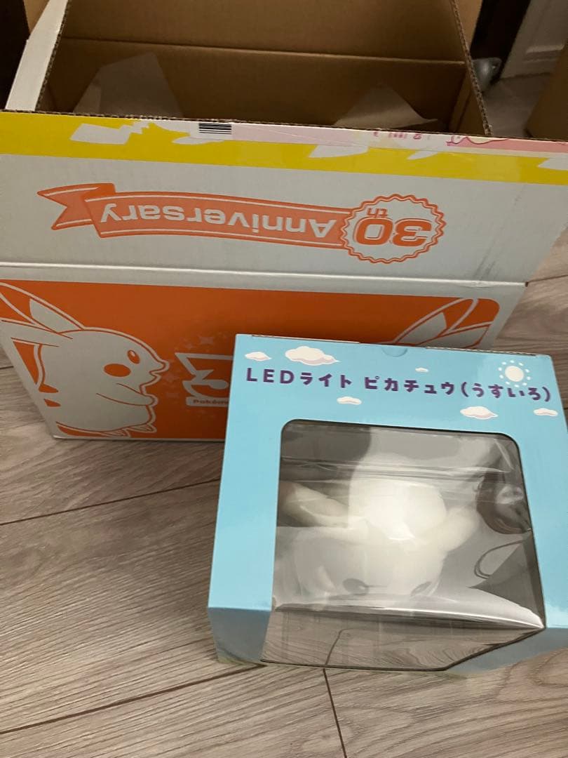 ピカチュウ(うすいろ ぽこ あ ポケモン LEDライト