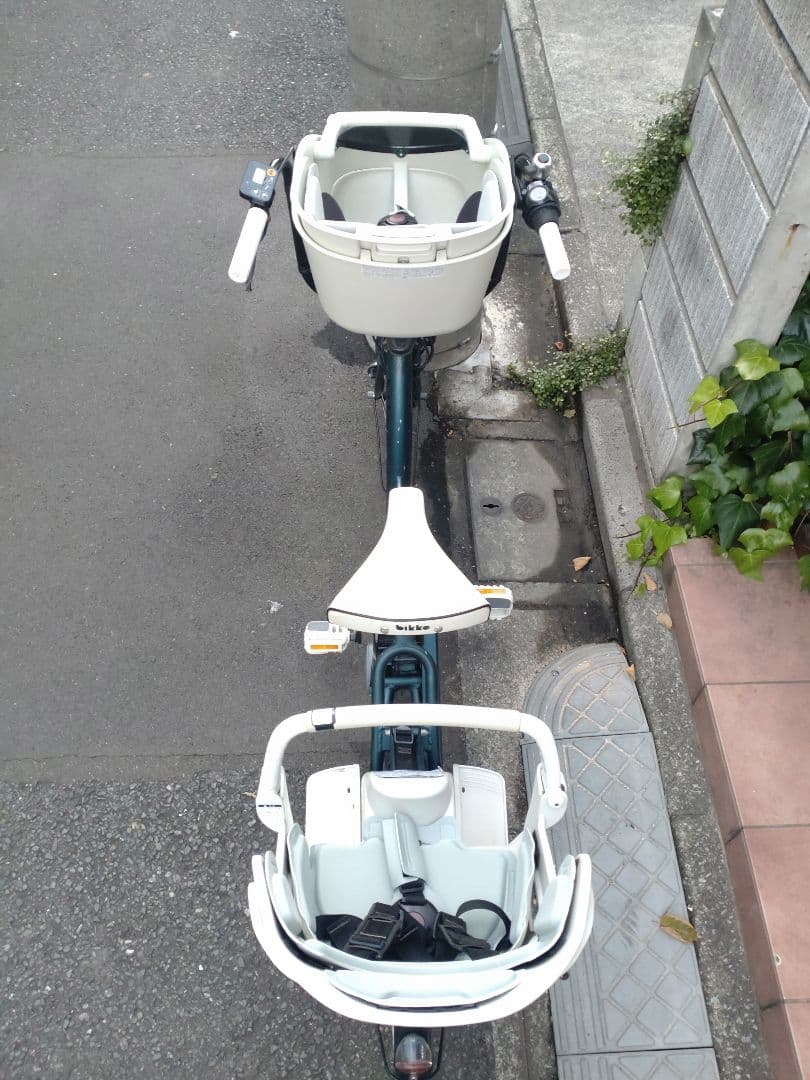 配送可★直接引渡可【ビッケポーラー bikke】電動アシスト自転車★３人乗子供乗