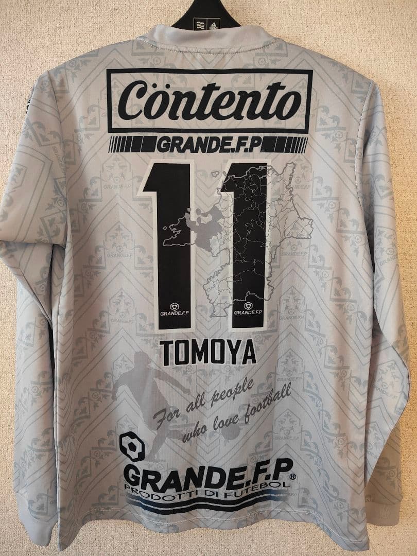 ※美品　GRANDE FP x アビスパ見木友哉選手 コラボユニフォーム【XL】