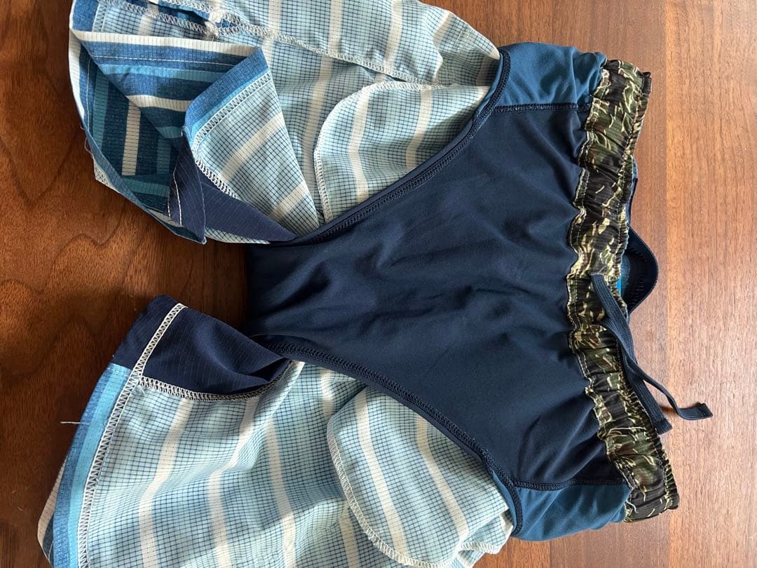 MMA ボーダー7ポケットランパンツ　M