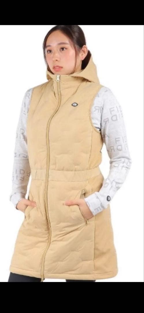 最終　新品　ゴルフ　フィドラ　ワンピース　ベスト　M