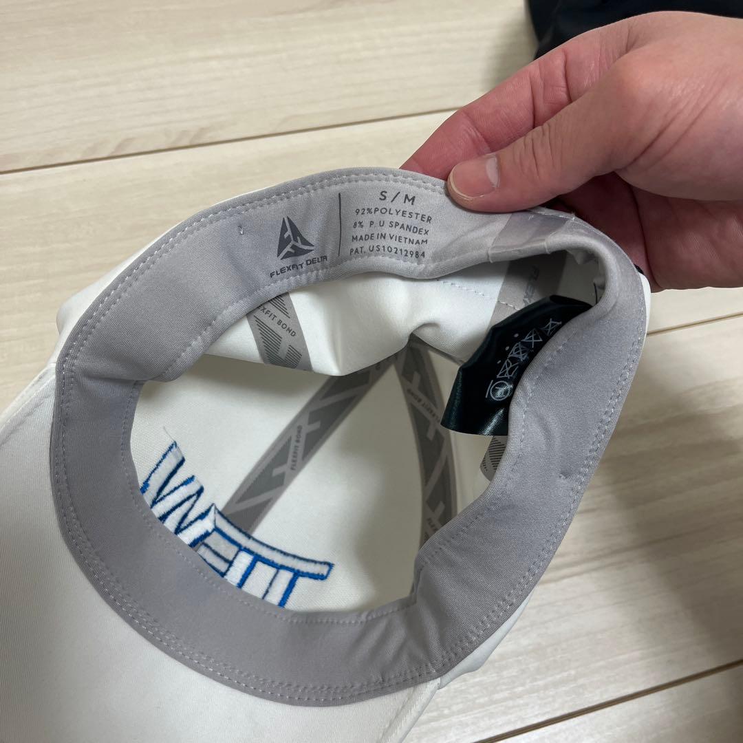 TFW49 キャップ 2点セット FLEXFIT 白 黒 S/M