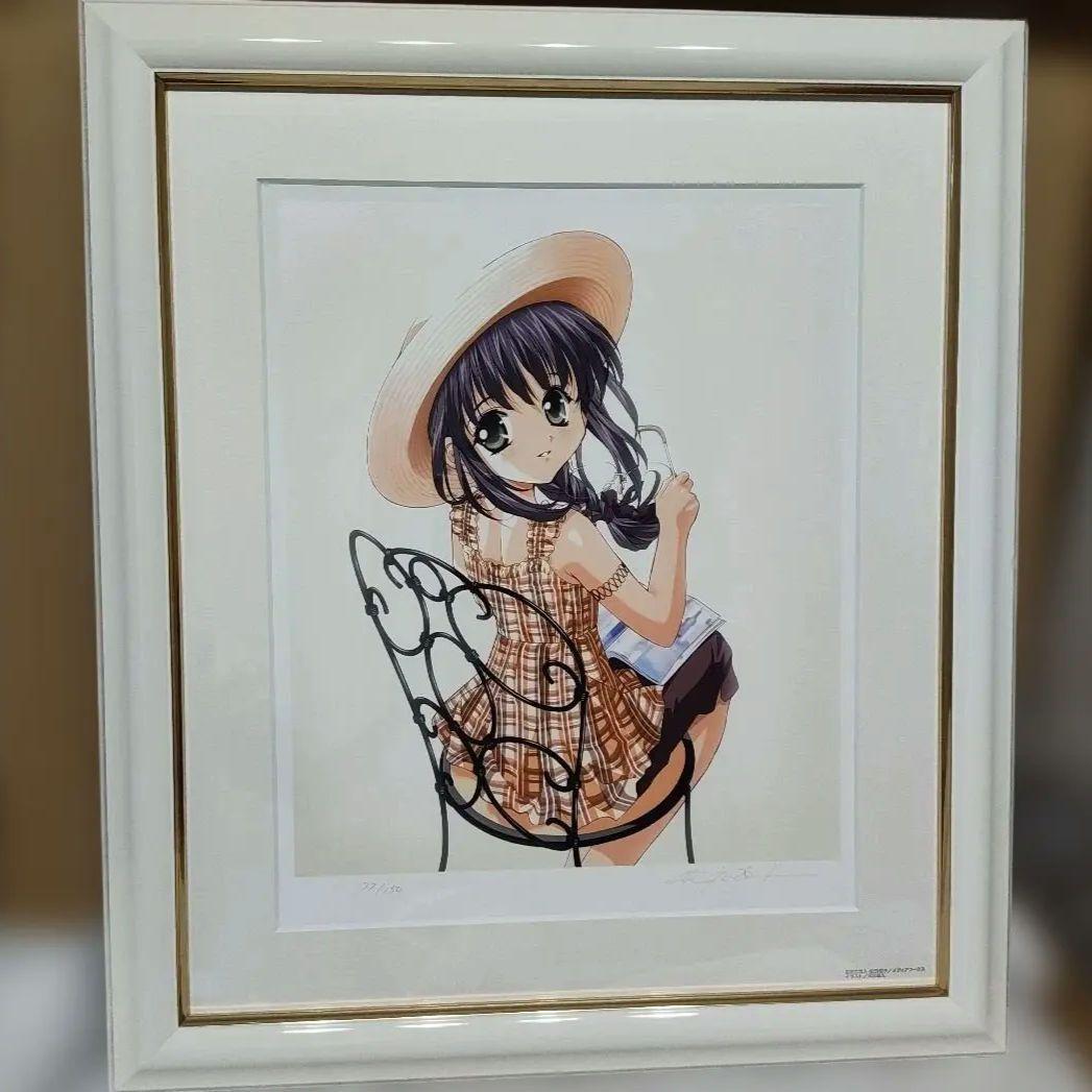 シスタープリンセス 鞠絵　ミクスドメディア アールビバン 版画 天広直人