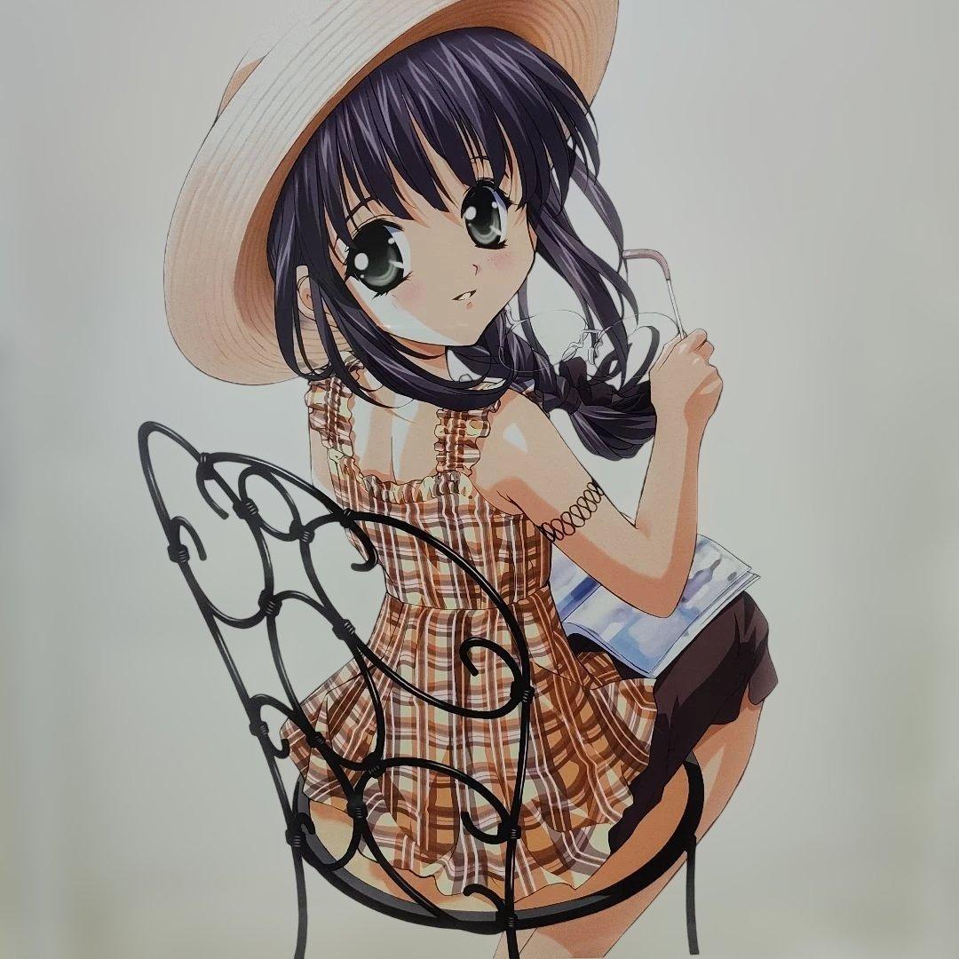 シスタープリンセス 鞠絵　ミクスドメディア アールビバン 版画 天広直人
