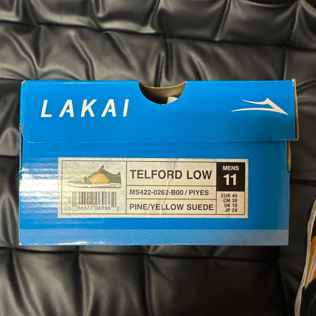 新品未使用品　LAKAI TELFORD LOW 29cm