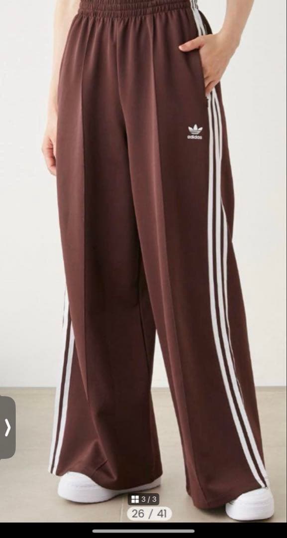 snidel adidasコラボ トラックパンツ