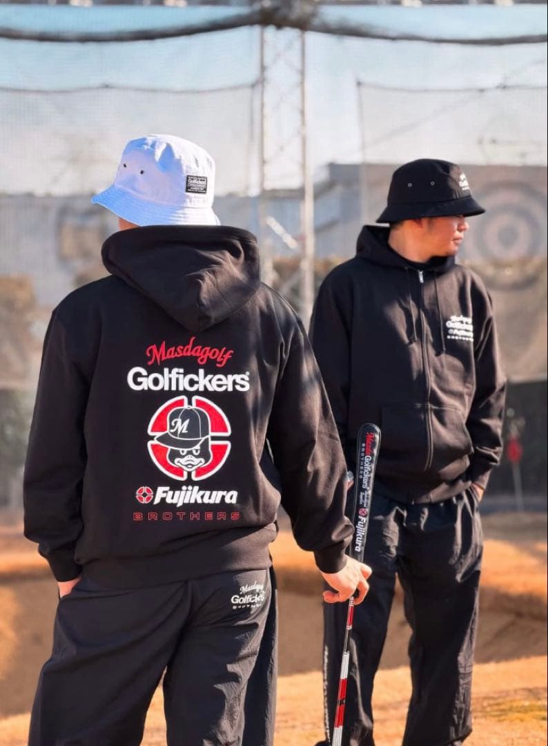 【新品限定品】Golfickers×Masdagolf コラボ パーカー XL