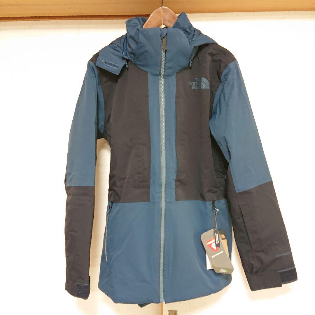 新品未使用THE NORTH FACEスキー、スノーボードジャケットウェアS青紺