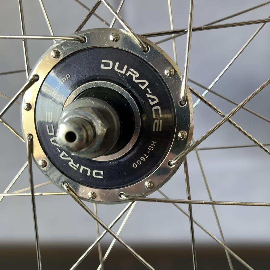 競輪　ホイール　ARAYA ADX-5 DURA-ACE HB-7600