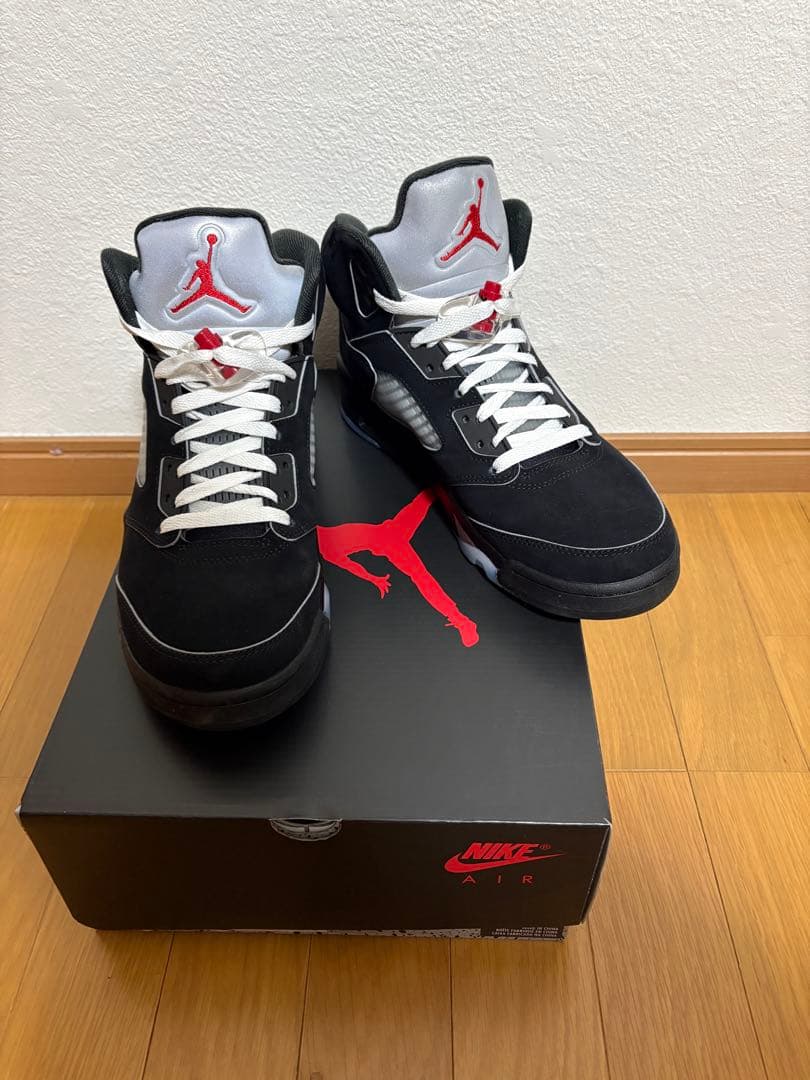 Nike Air Jordan 5 Retro OG \"Black l…
