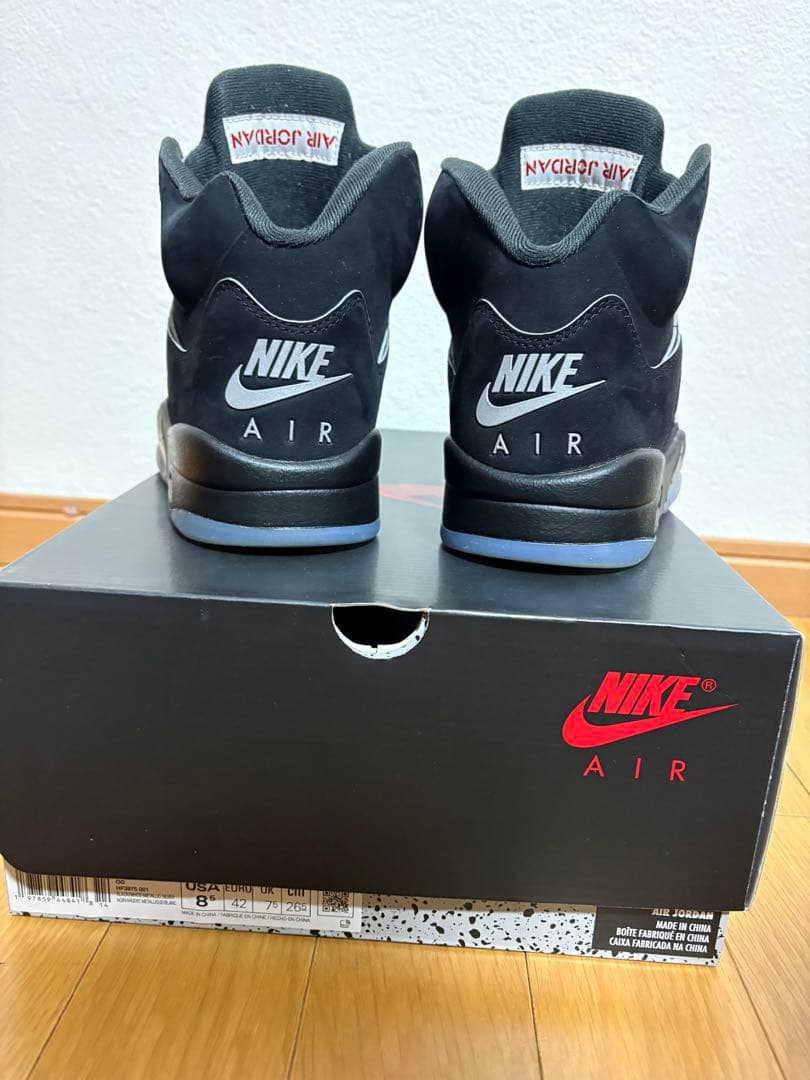 Nike Air Jordan 5 Retro OG \"Black l…