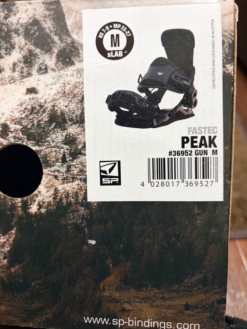 25-26モデル SP bindings PEAK Mサイズ