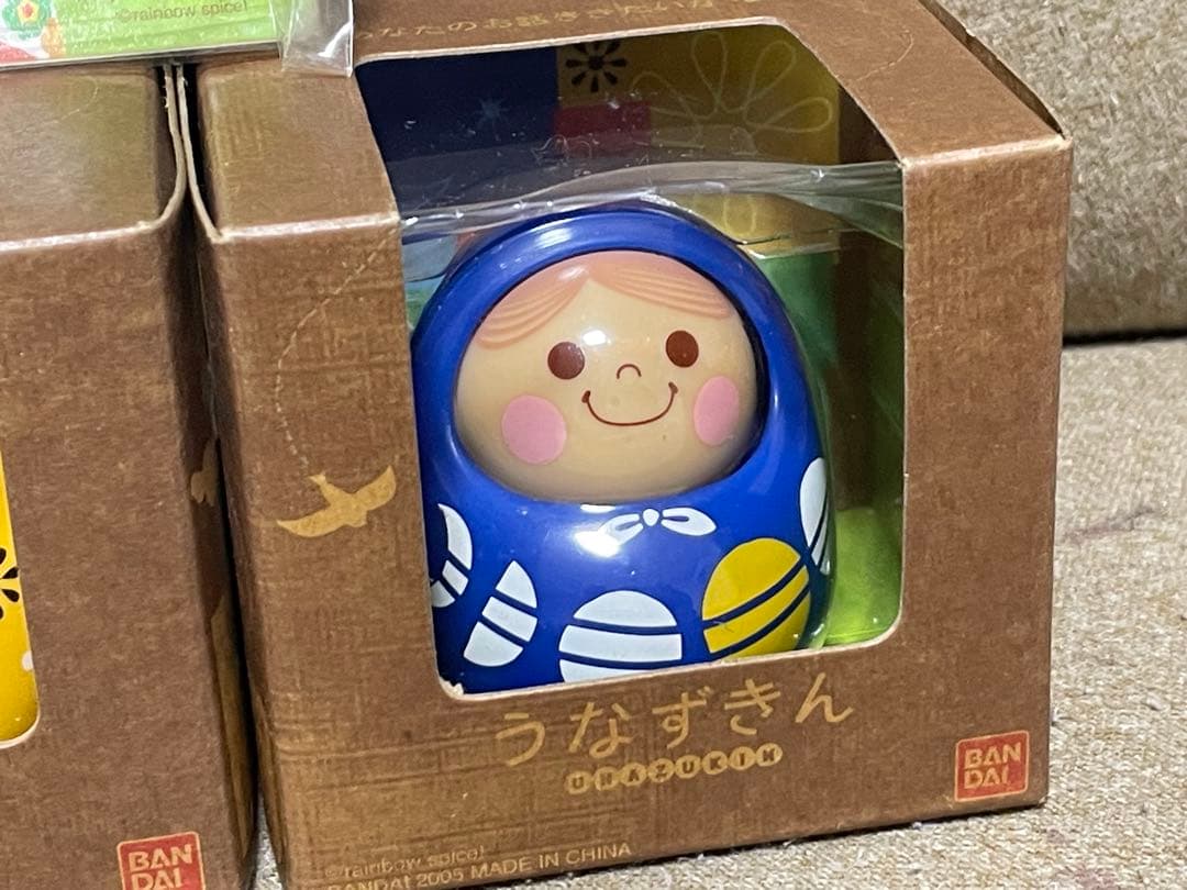 【未開封】うなずきん　初期　ストラップ　うなずく　レトロ　かわいい