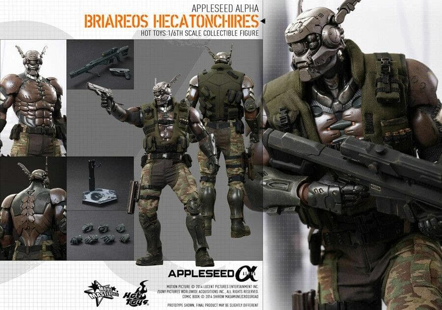 ホットトイズ アップルシード アルファ 1/6 ブリアレオス・ヘカトンケイレス