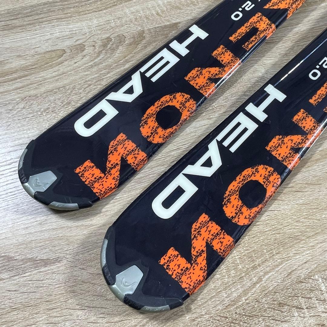 HEAD（ヘッド）163cmスキーセットケース付き【ホットワックス施工済】