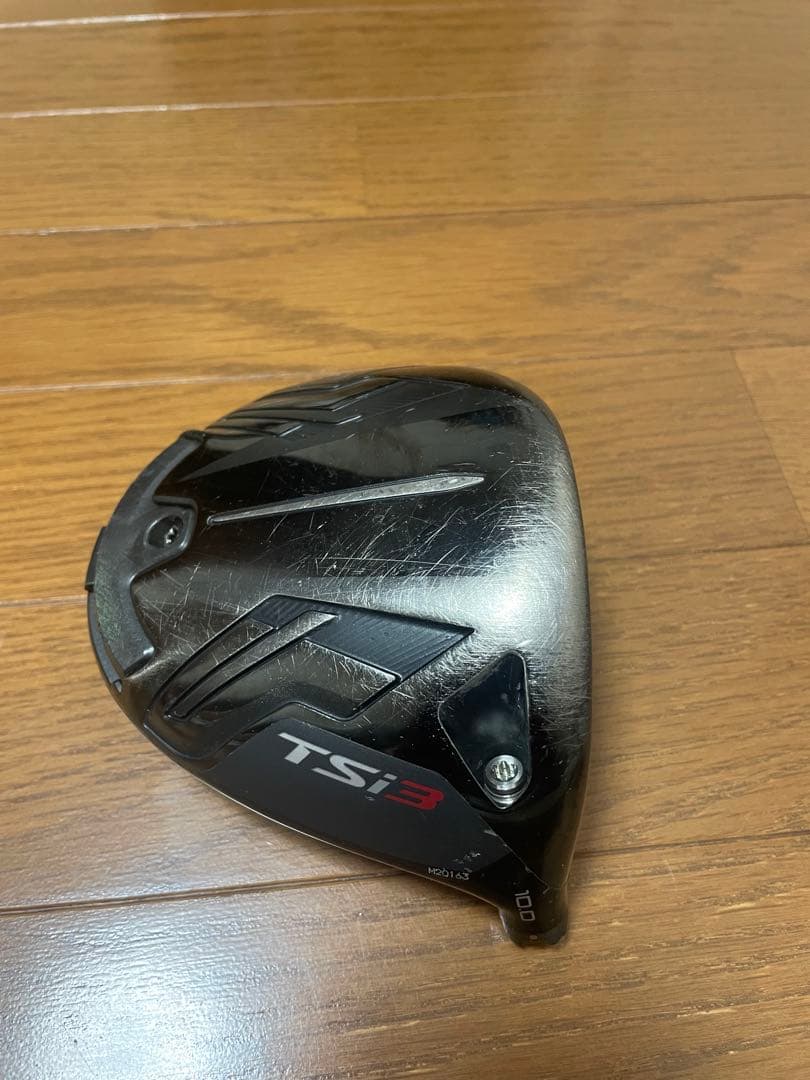 tsi3 10度　ヘッドのみ　 交換ウェイト、ヘッドカバー付き