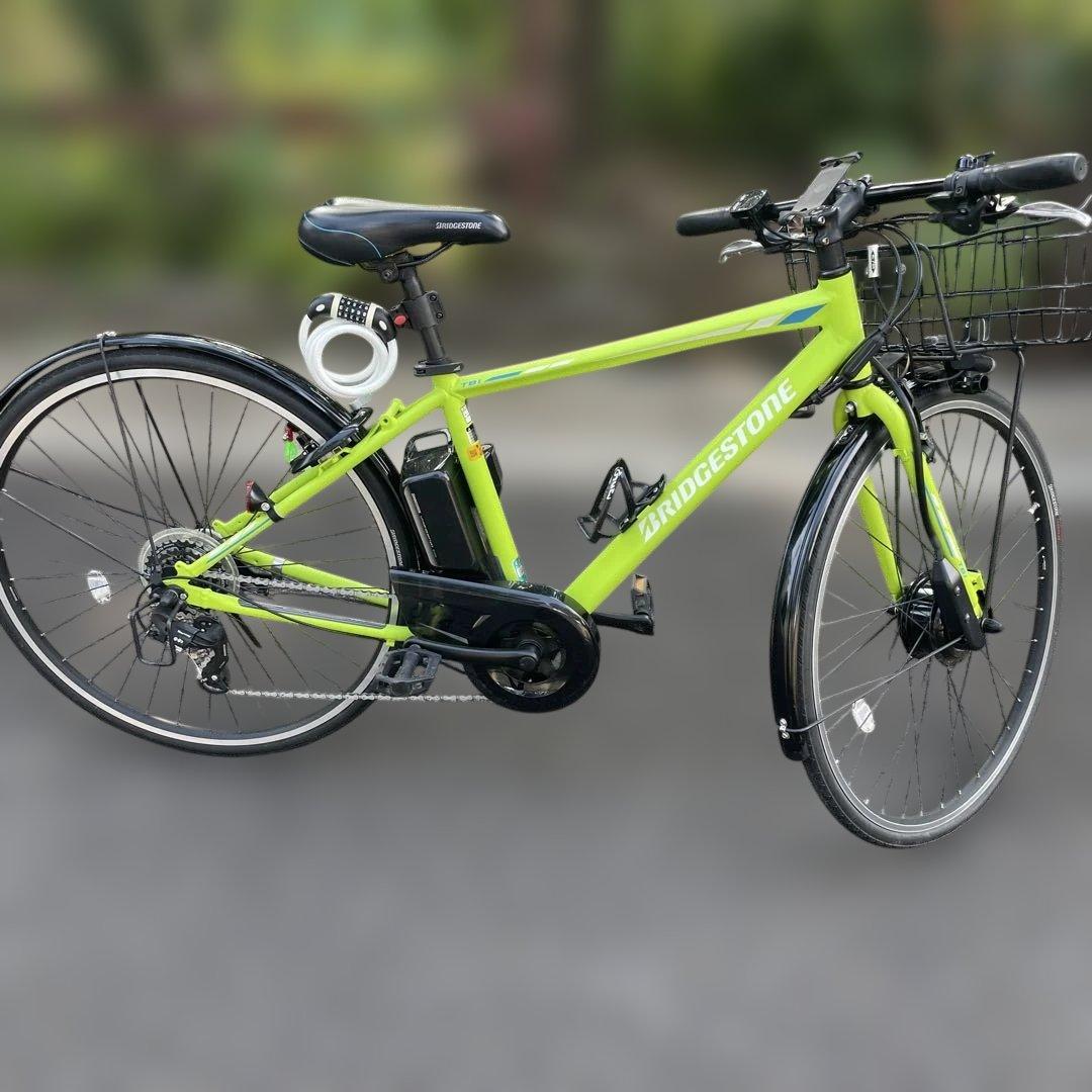 今月で出品を停止します。 ブリヂストン　スポーツ電動自転車　美品　付属品多数付
