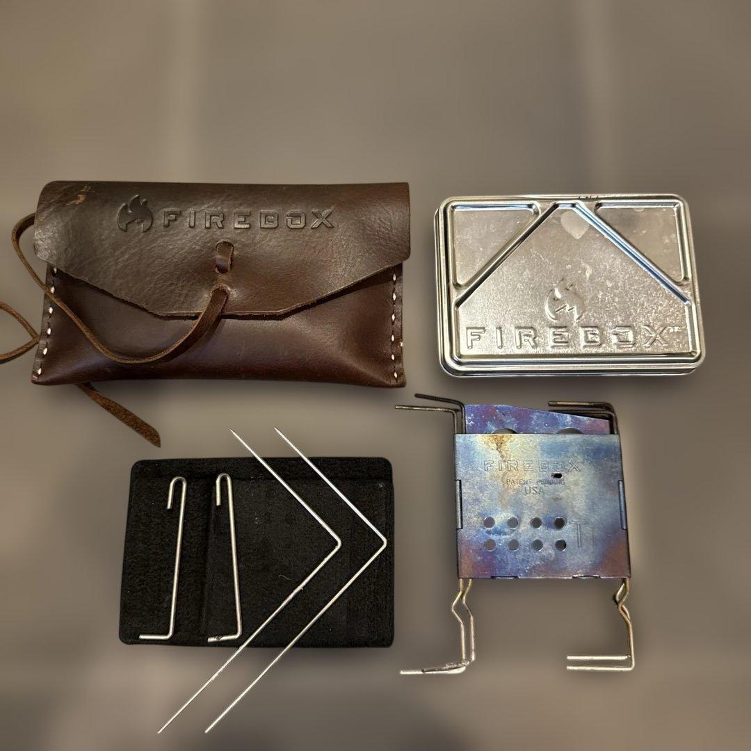 【レザーケース付】FIREBOX nano Titan レザーケース付