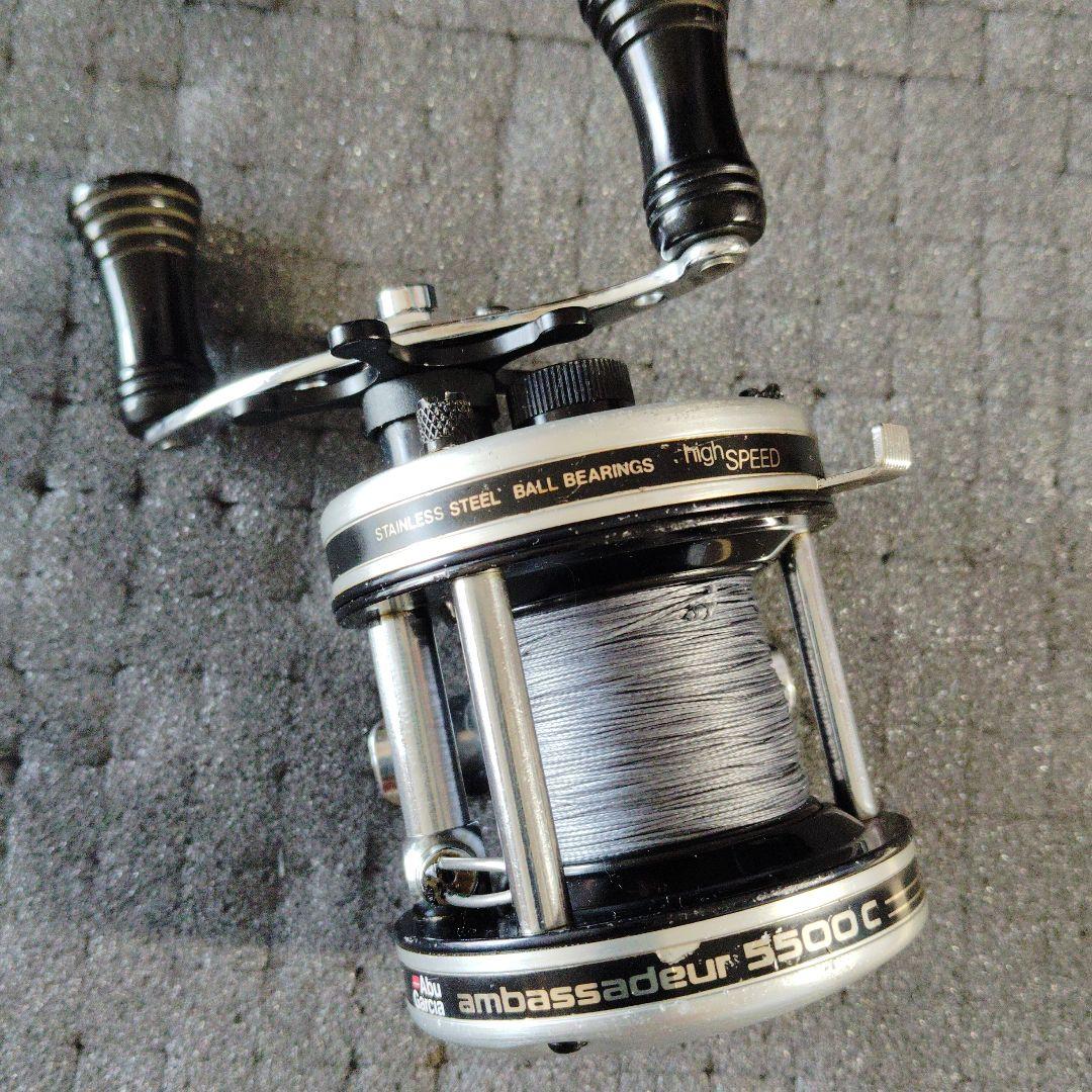 アンバサダー5500C パーミングカップ　傷汚れ擦れ有り　鯰　雷魚トップウーター