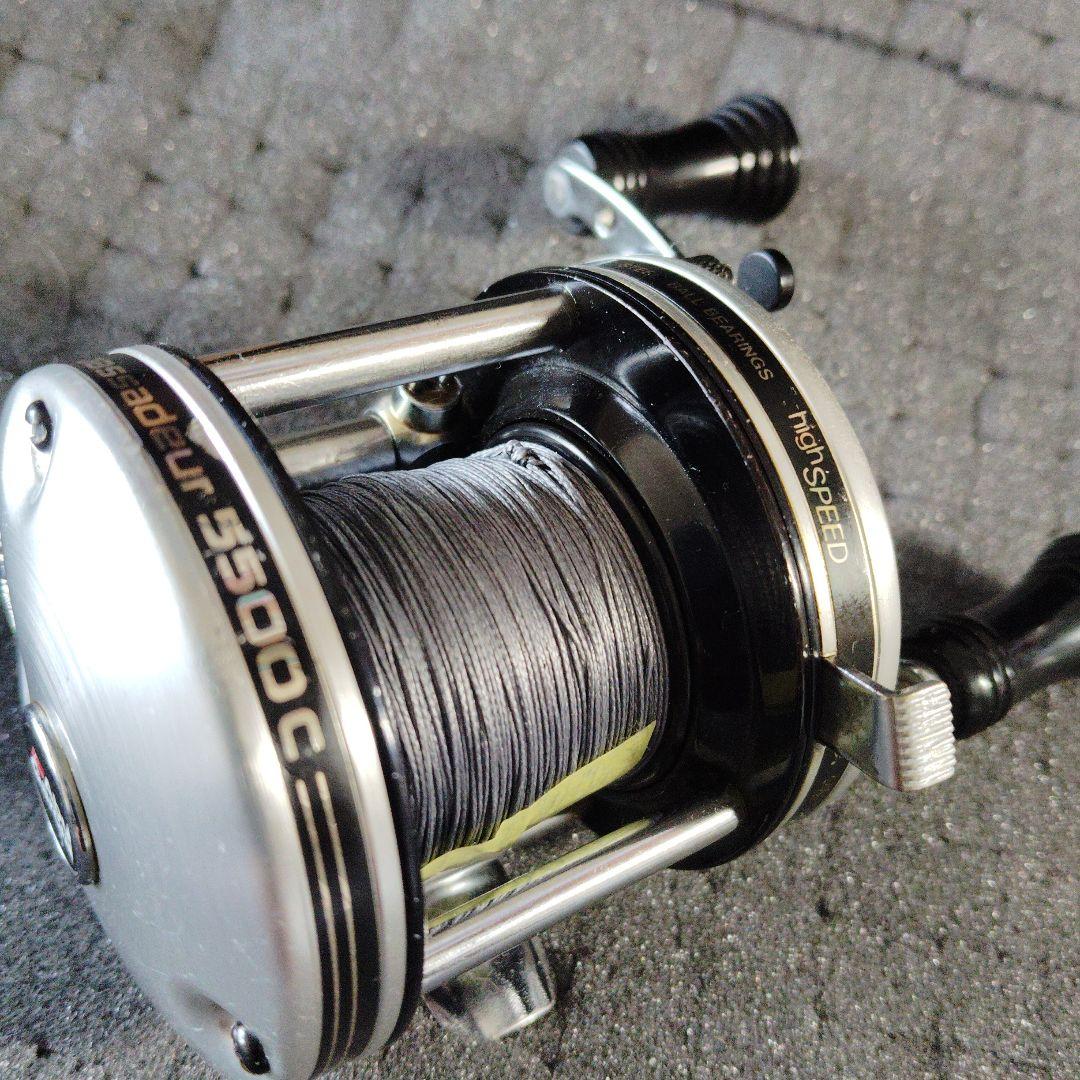 アンバサダー5500C パーミングカップ　傷汚れ擦れ有り　鯰　雷魚トップウーター