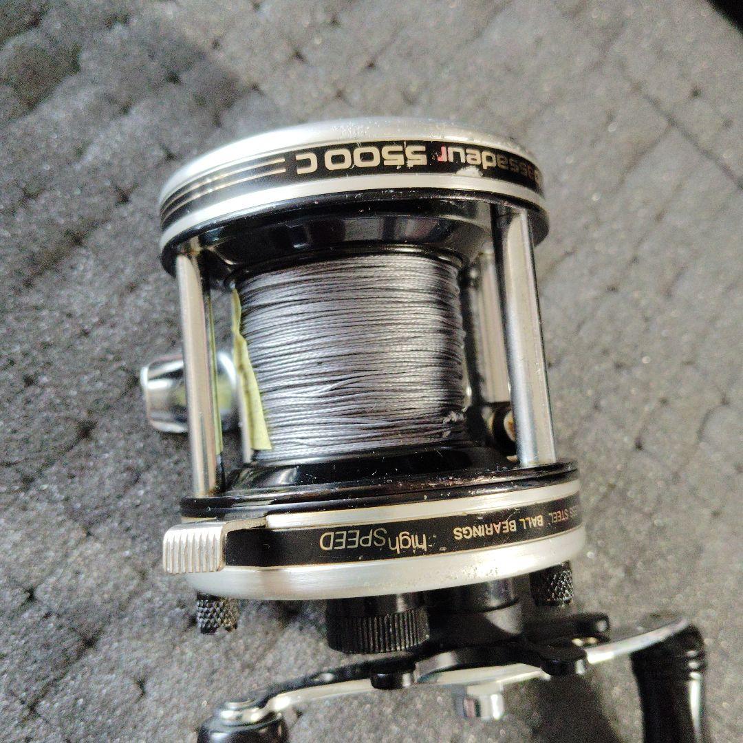 アンバサダー5500C パーミングカップ　傷汚れ擦れ有り　鯰　雷魚トップウーター