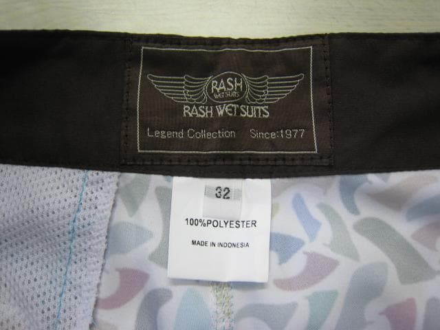RASH 4WAY Fin Art Board Shorts サーフトランクス