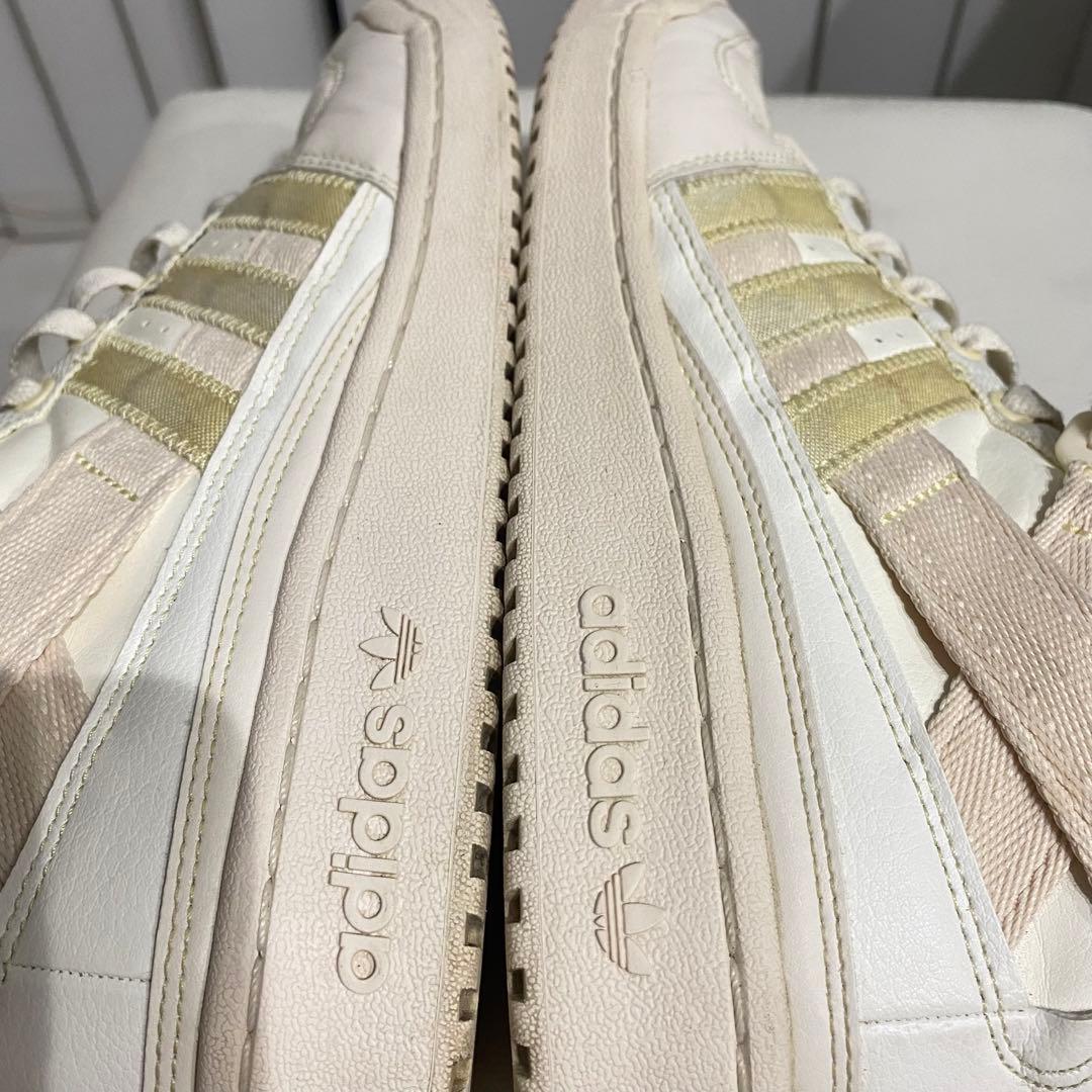 アディダス adidas フォーラム ミッド パーレイ 白 28 オフホワイト