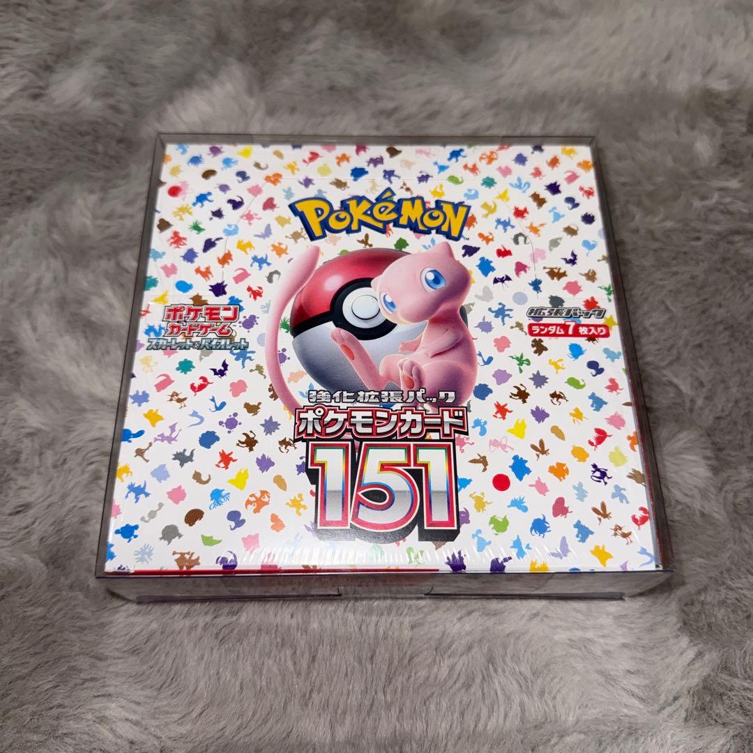 ポケモンカード 151 シュリンク付き 1BOX ポケセンオンライン当選品