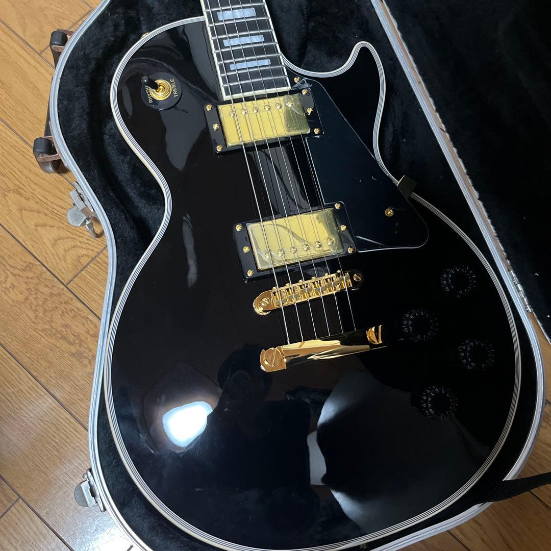 新品　BUSKER'S レスポールカスタム　ブラックビューティ BLC−500