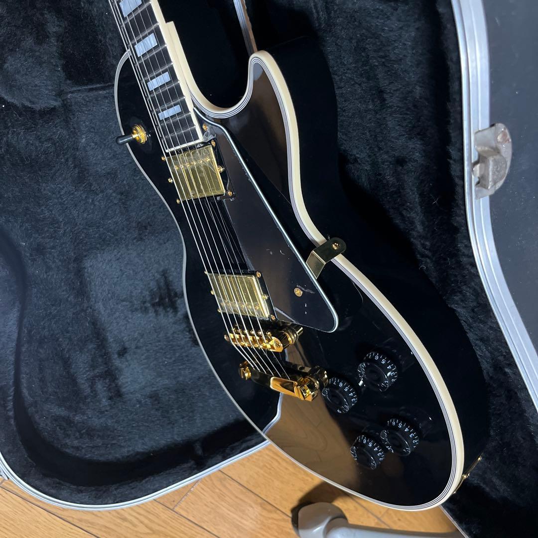 新品　BUSKER'S レスポールカスタム　ブラックビューティ BLC−500