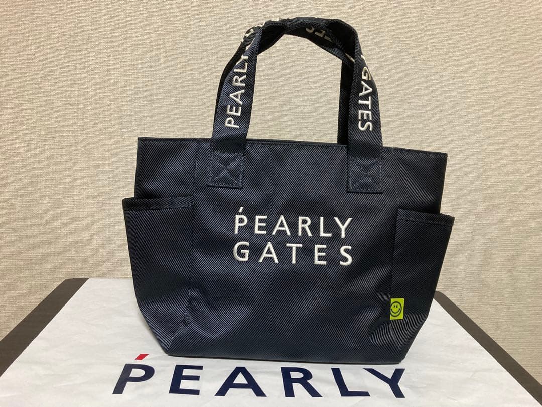 パーリーゲイツ　カートバッグ　定番モデル　ネイビー