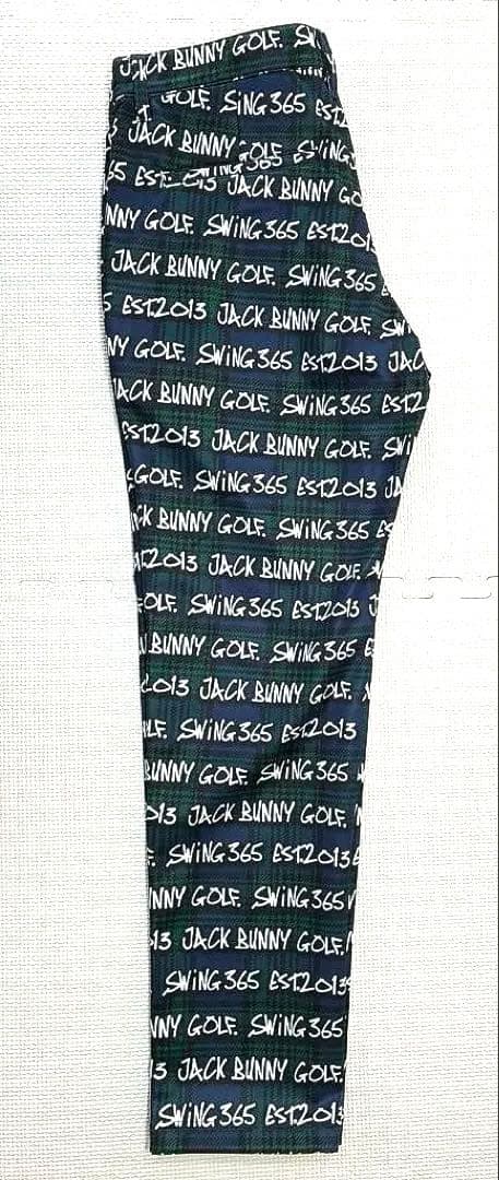 Jack Bunny!! ドビー二重織り 裏起毛 テーパードパンツ（GRN／5）